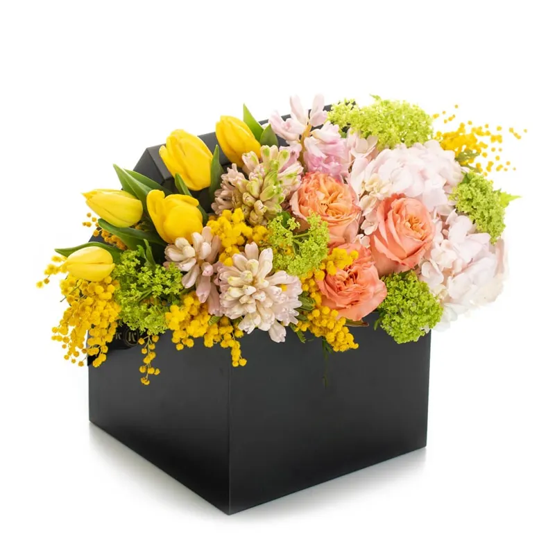 Цветы в коробке Летняя идиллия