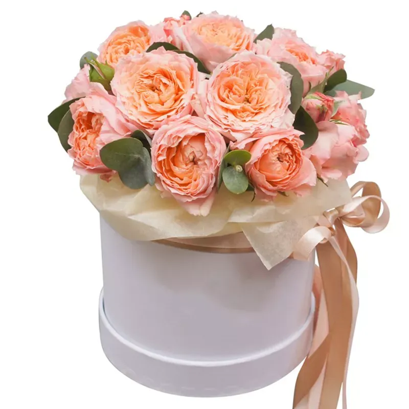 Цветы в коробке Оксфорд